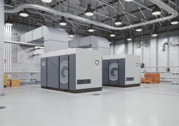 oil injected screw compressor